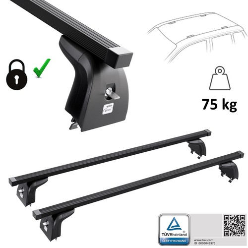 Barres toit acier pour - de,